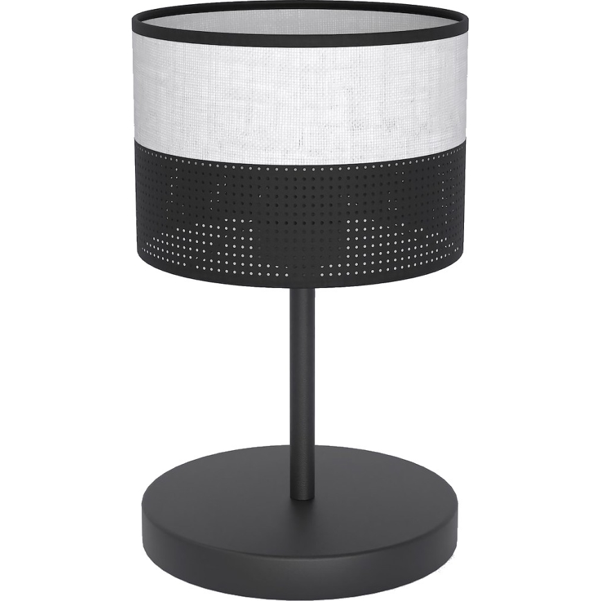 Stolní lampa KARBON 1xE27/15W/230V černá/šedá