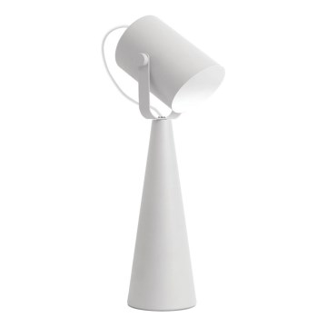 Stolní lampa LARATA 1xE27/5W/230V bílá