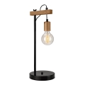 Stolní lampa LEON 1xE27/60W/230V buk - FSC certifikováno