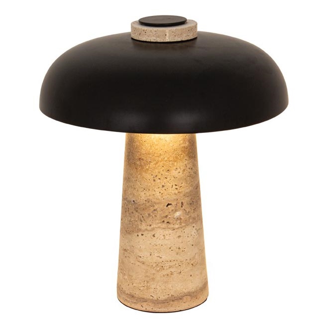 Stolní lampa LORA 3xG9/40W/230V černá/béžová
