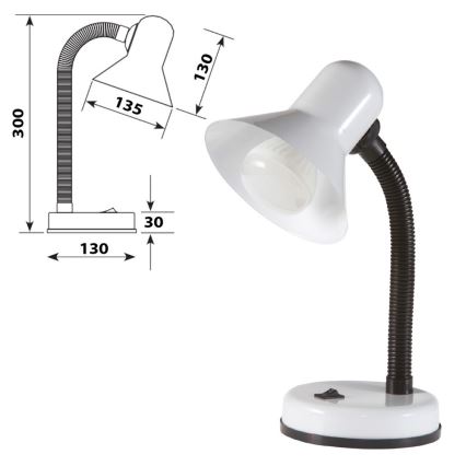 Stolní lampa MALUCH 1xE27/40W/230V
