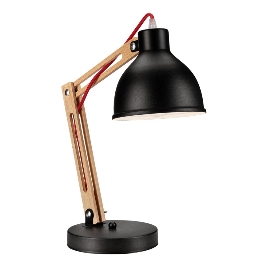 Stolní lampa MARCELLO 1xE27/60W/230V buk - FSC certifikováno