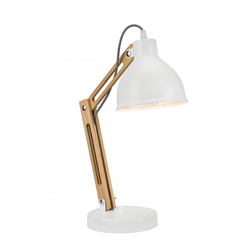 Stolní lampa MARCELLO 1xE27/60W/230V buk - FSC certifikováno