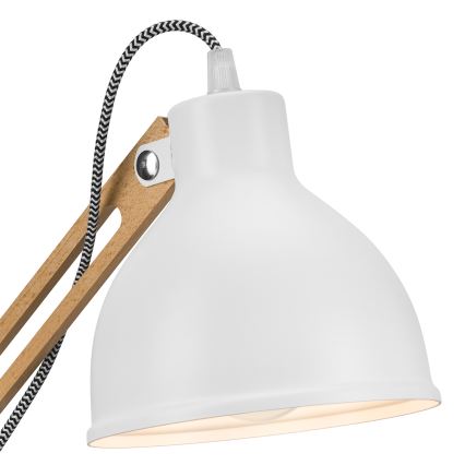 Stolní lampa MARCELLO 1xE27/60W/230V buk - FSC certifikováno