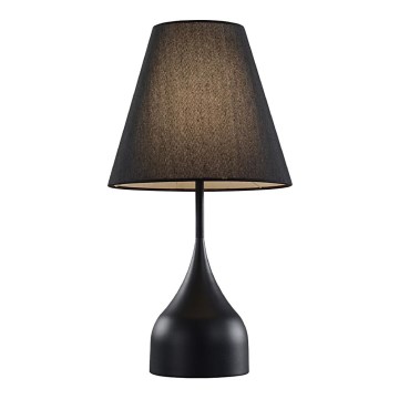 Stolní lampa MATINA 1xE27/40W/230V černá