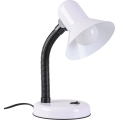 Stolní lampa MENTOR 1xE27/15W/230V bílá