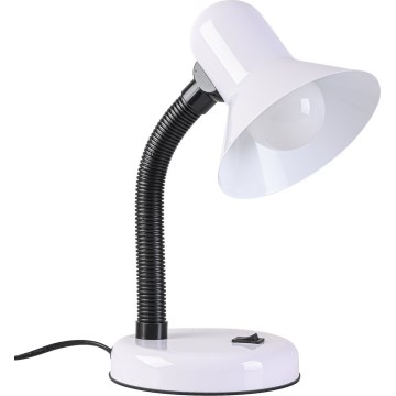 Stolní lampa MENTOR 1xE27/15W/230V bílá