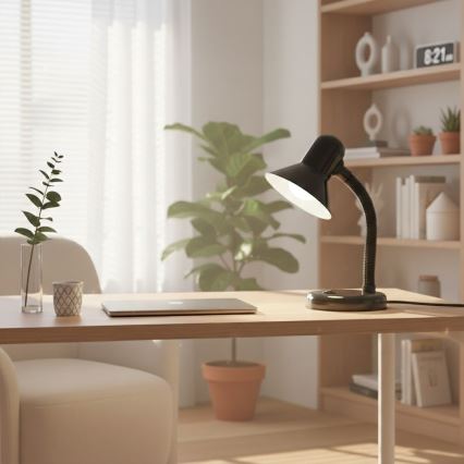 Stolní lampa MENTOR 1xE27/15W/230V černá
