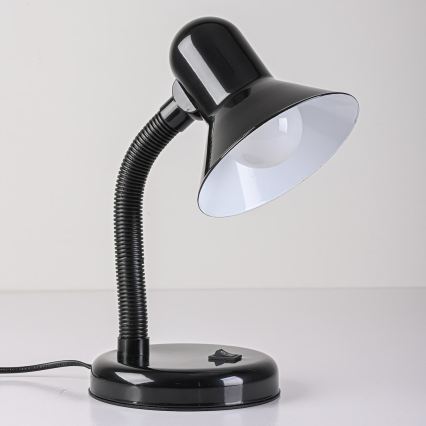 Stolní lampa MENTOR 1xE27/15W/230V černá