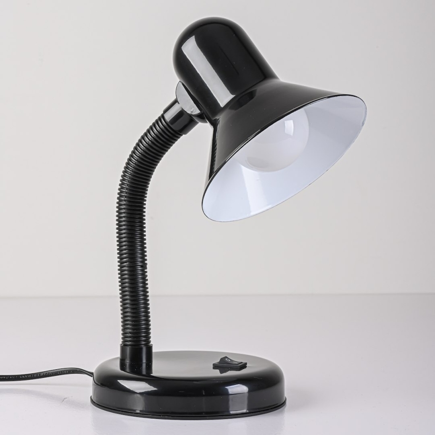 Stolní lampa MENTOR 1xE27/15W/230V černá