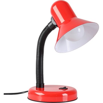 Stolní lampa MENTOR 1xE27/15W/230V červená