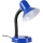 Stolní lampa MENTOR 1xE27/15W/230V modrá