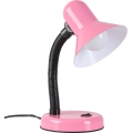 Stolní lampa MENTOR 1xE27/15W/230V růžová