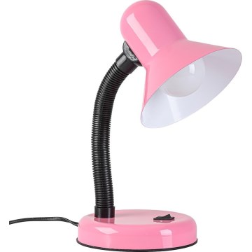 Stolní lampa MENTOR 1xE27/15W/230V růžová