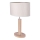 Stolní lampa MERCEDES 1xE27/40W/230V 46 cm krémová/dub