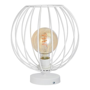 Stolní lampa MERCURE 1xE27/15W/230V bílá