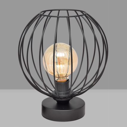 Stolní lampa MERCURE 1xE27/15W/230V černá