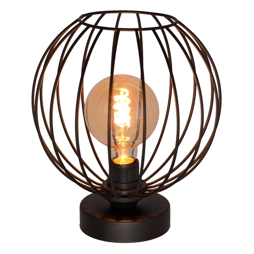 Stolní lampa MERCURE 1xE27/15W/230V černá