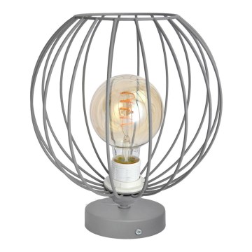 Stolní lampa MERCURE 1xE27/15W/230V šedá