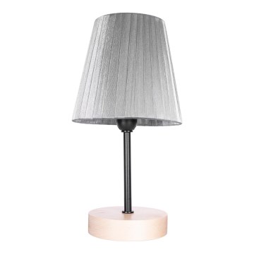Stolní lampa MILA 1xE14/25W/230V bříza – FSC certifikováno