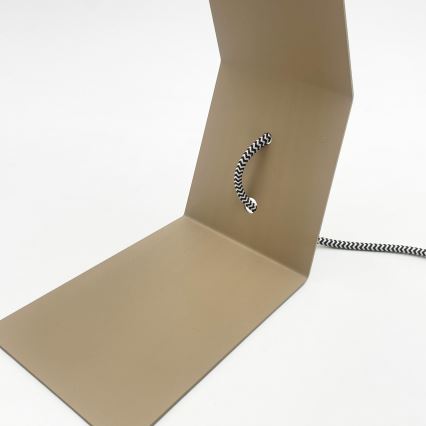 Stolní lampa NANDO 1xE27/15W/230V béžová