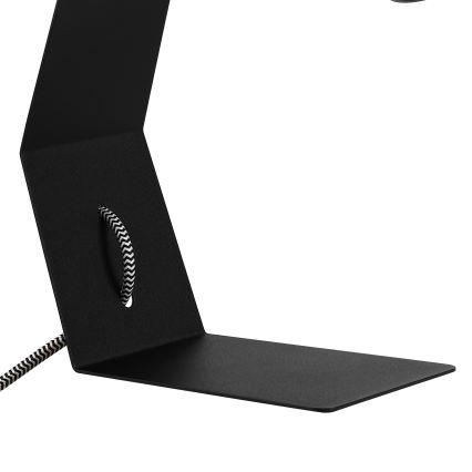 Stolní lampa NANDO 1xE27/15W/230V černá