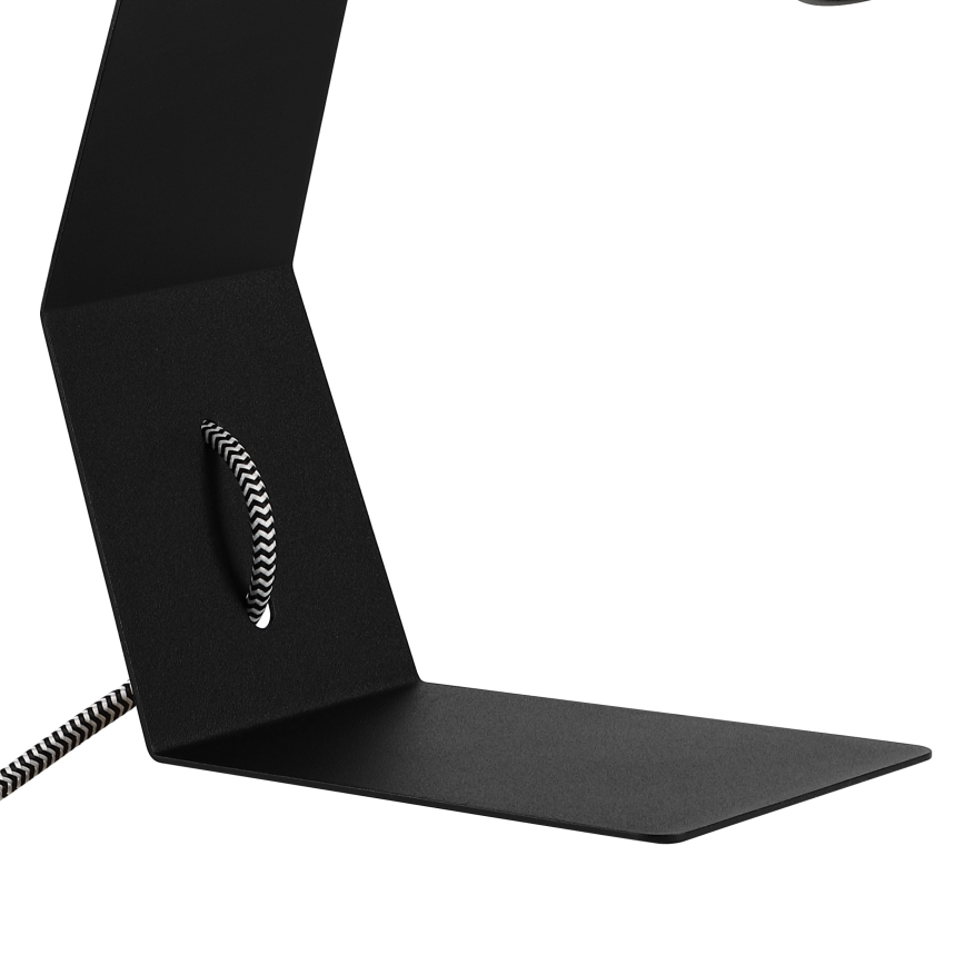 Stolní lampa NANDO 1xE27/15W/230V černá