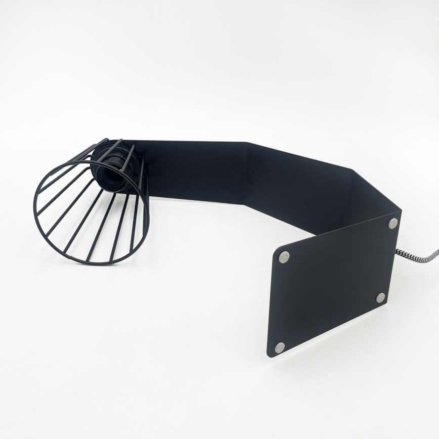 Stolní lampa NANDO 1xE27/15W/230V černá