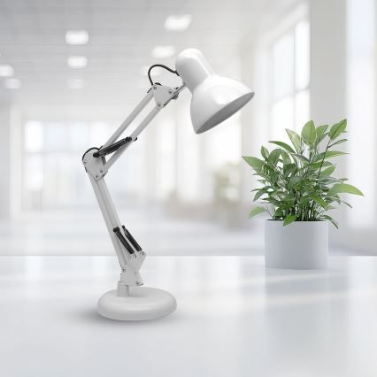 Stolní lampa NEXA 1xE27/60W/230V bílá