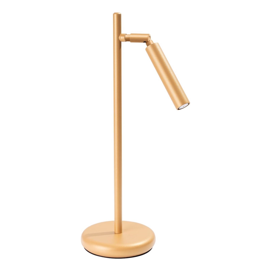 Stolní lampa PASTELO 1xG9/8W/230V zlatá