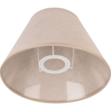 Stolní lampa PERA 1xE27/60W/230V béžová/buk