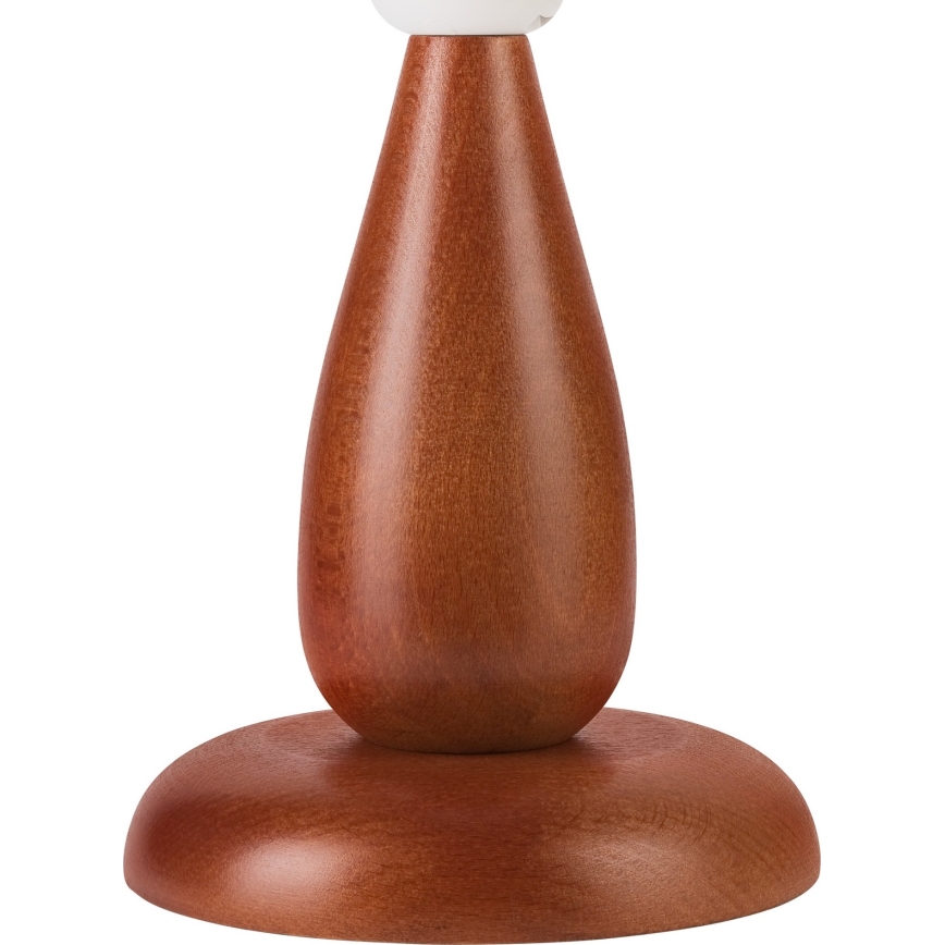 Stolní lampa PERA 1xE27/60W/230V hnědá/buk