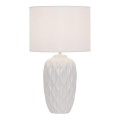 Stolní lampa PINEAPLE 1xE27/40W/230V bílá