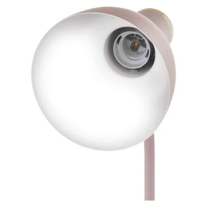 Stolní lampa POPPY 1xE27/25W/230V růžová