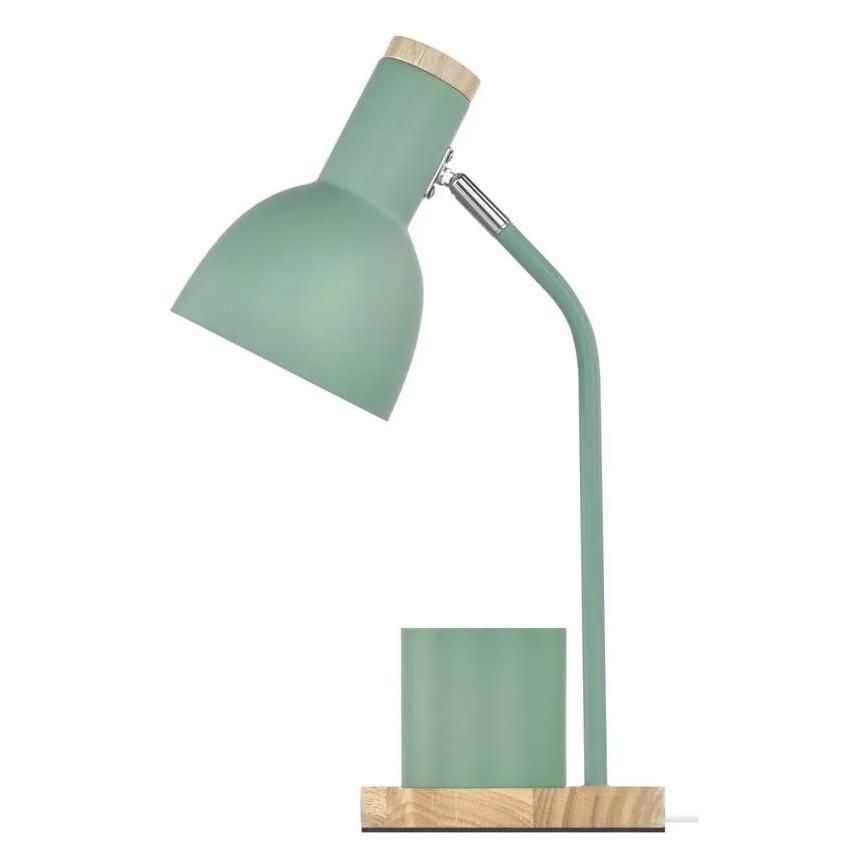Stolní lampa POPPY 1xE27/25W/230V zelená