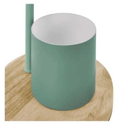 Stolní lampa POPPY 1xE27/25W/230V zelená
