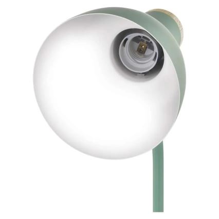 Stolní lampa POPPY 1xE27/25W/230V zelená