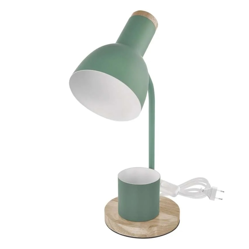 Stolní lampa POPPY 1xE27/25W/230V zelená