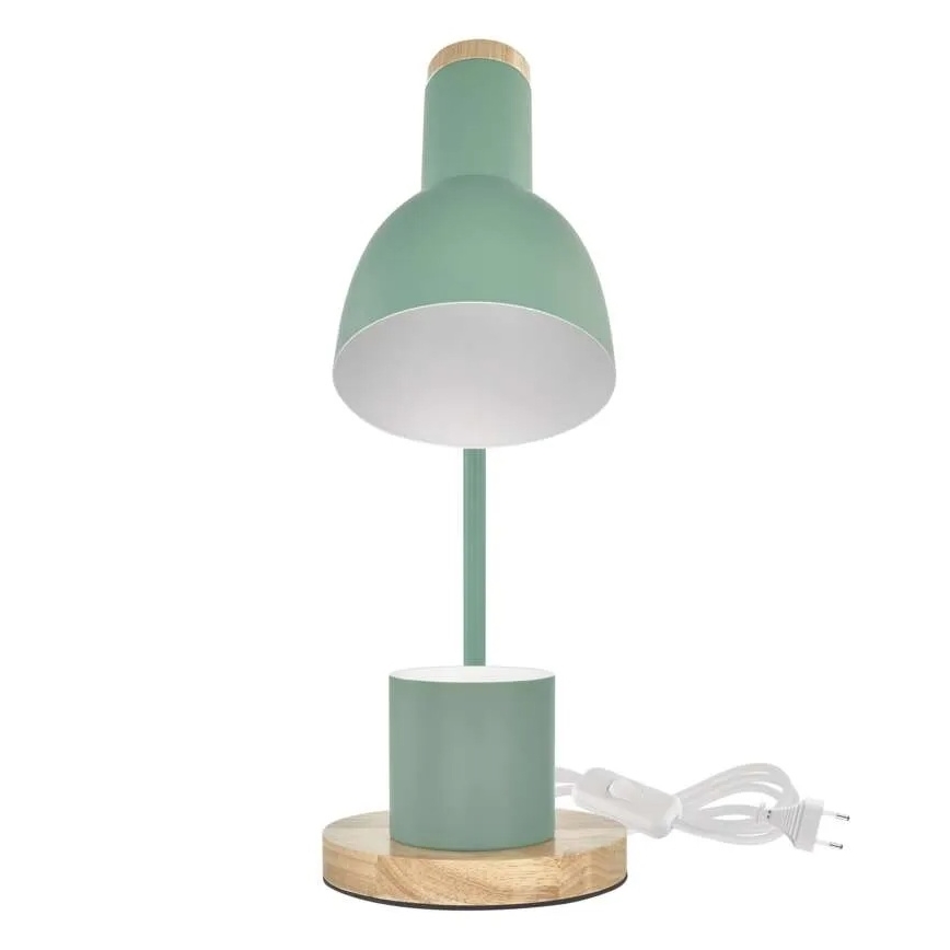 Stolní lampa POPPY 1xE27/25W/230V zelená