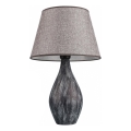 Stolní lampa RAMZES 1xE27/40W/230V šedá