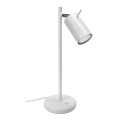 Stolní lampa RING 1xGU10/10W/230V bílá