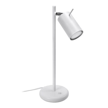 Stolní lampa RING 1xGU10/10W/230V bílá