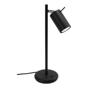 Stolní lampa RING 1xGU10/10W/230V černá