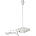 Stolní lampa s USB portem 1xE27/15W/230V bílá