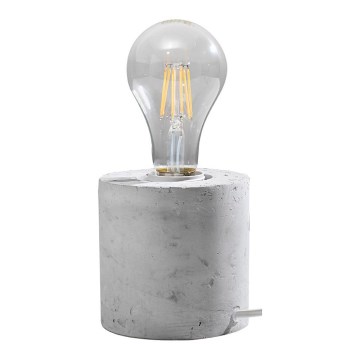 Stolní lampa SALGADO 1xE27/15W/230V beton
