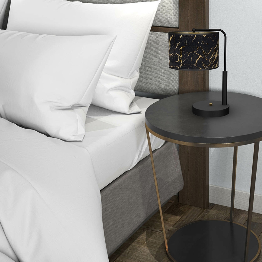 Stolní lampa SENSO 1xE27/60W/230V černá