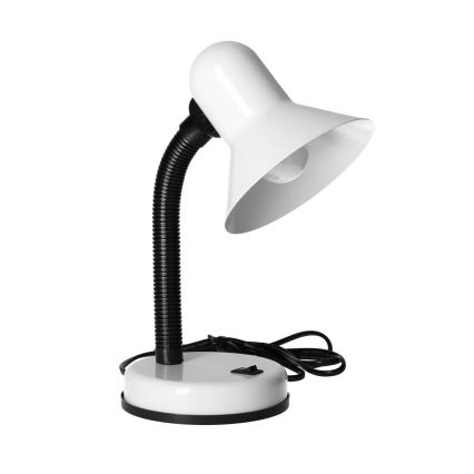 Stolní lampa SMIESZEK 1xE27/40W/230V bílá