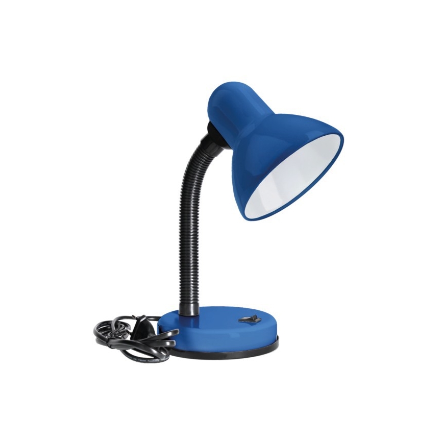 Stolní lampa SMIESZEK 1xE27/40W/230V modrá