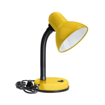 Stolní lampa SMIESZEK 1xE27/40W/230V žlutá