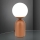Stolní lampa STANLEY 1xE14/25W/230V keramika/hnědá